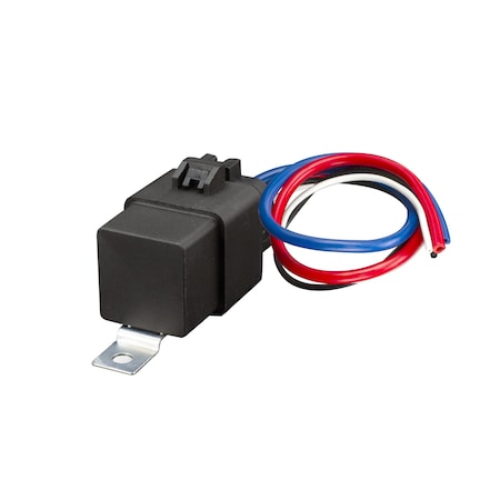 Viair 40 Amp Sealed 4-prong relay with pre-wired female socket, 24v, IP66 93949